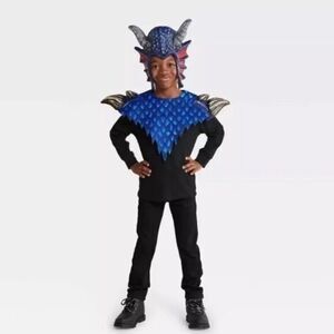 NWT Dragon Warrior costume one size fits most kids Halloween